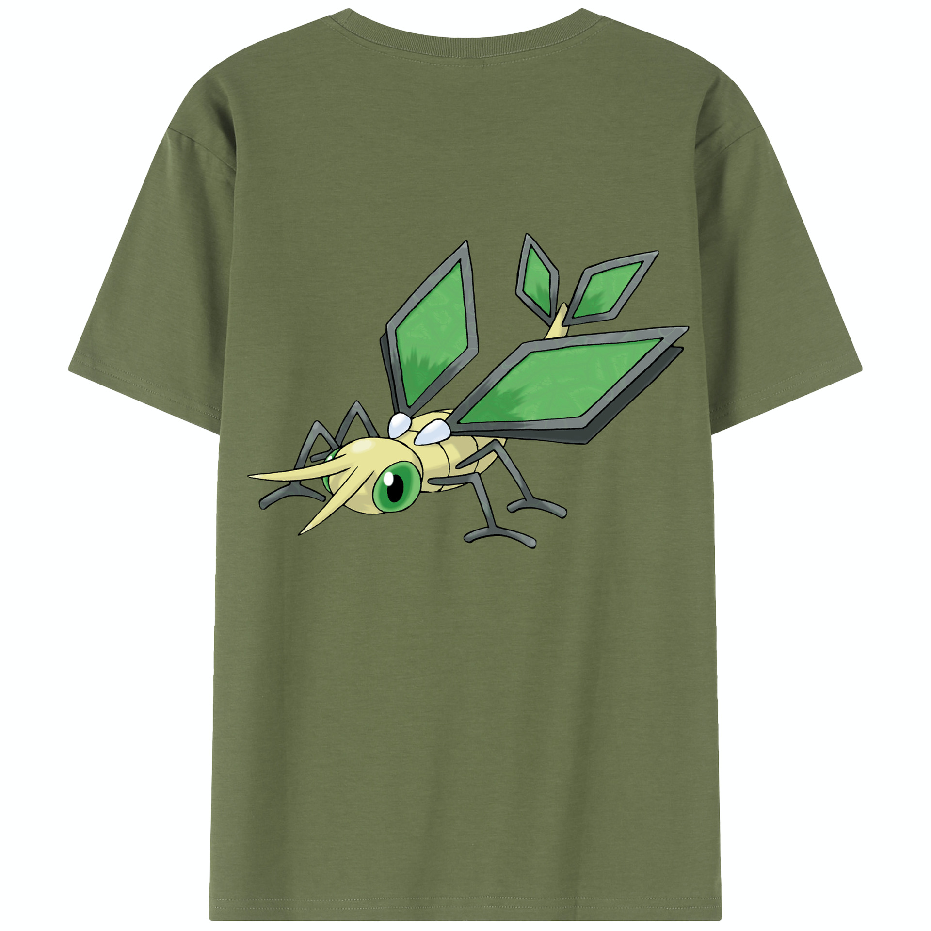 （画像用） ポケットモンスター Pokémon 綿100％半袖Tシャツ（背面プリント）